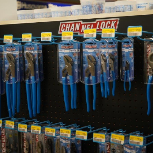 Supplies inside of Sorrento Lumber and Concrete