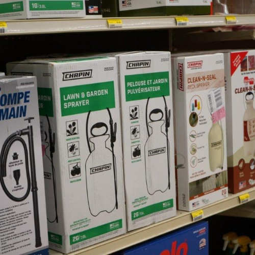 Supplies inside of Sorrento Lumber and Concrete