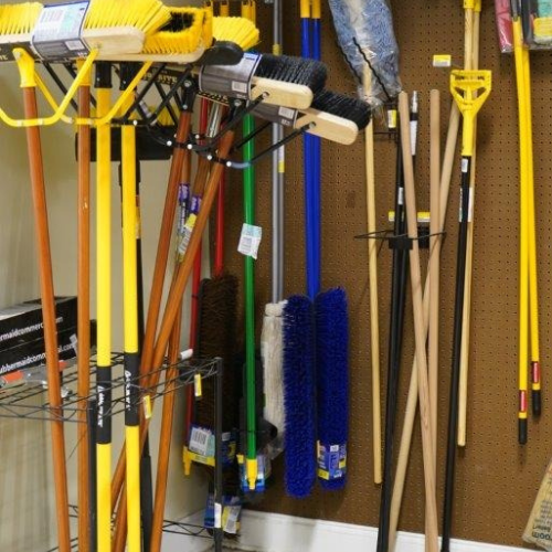 Supplies inside of Sorrento Lumber and Concrete