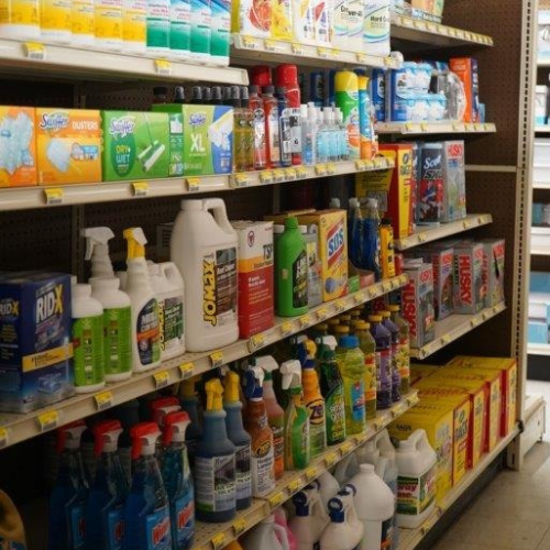 Supplies inside of Sorrento Lumber and Concrete