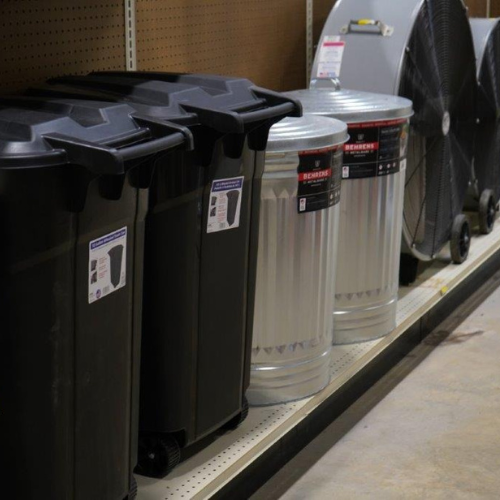 Supplies inside of Sorrento Lumber and Concrete