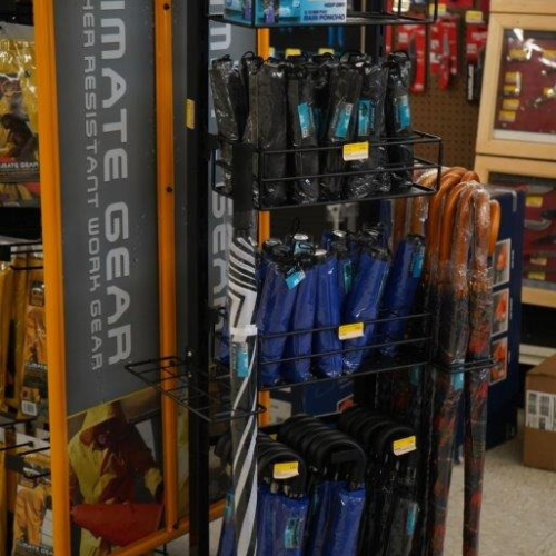 Supplies inside of Sorrento Lumber and Concrete