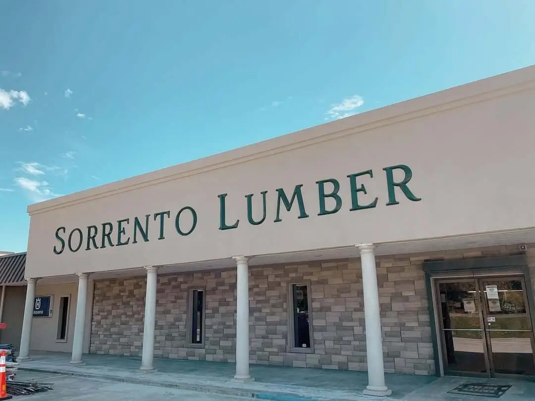 The Sorrento Lumber store on Airline Highway